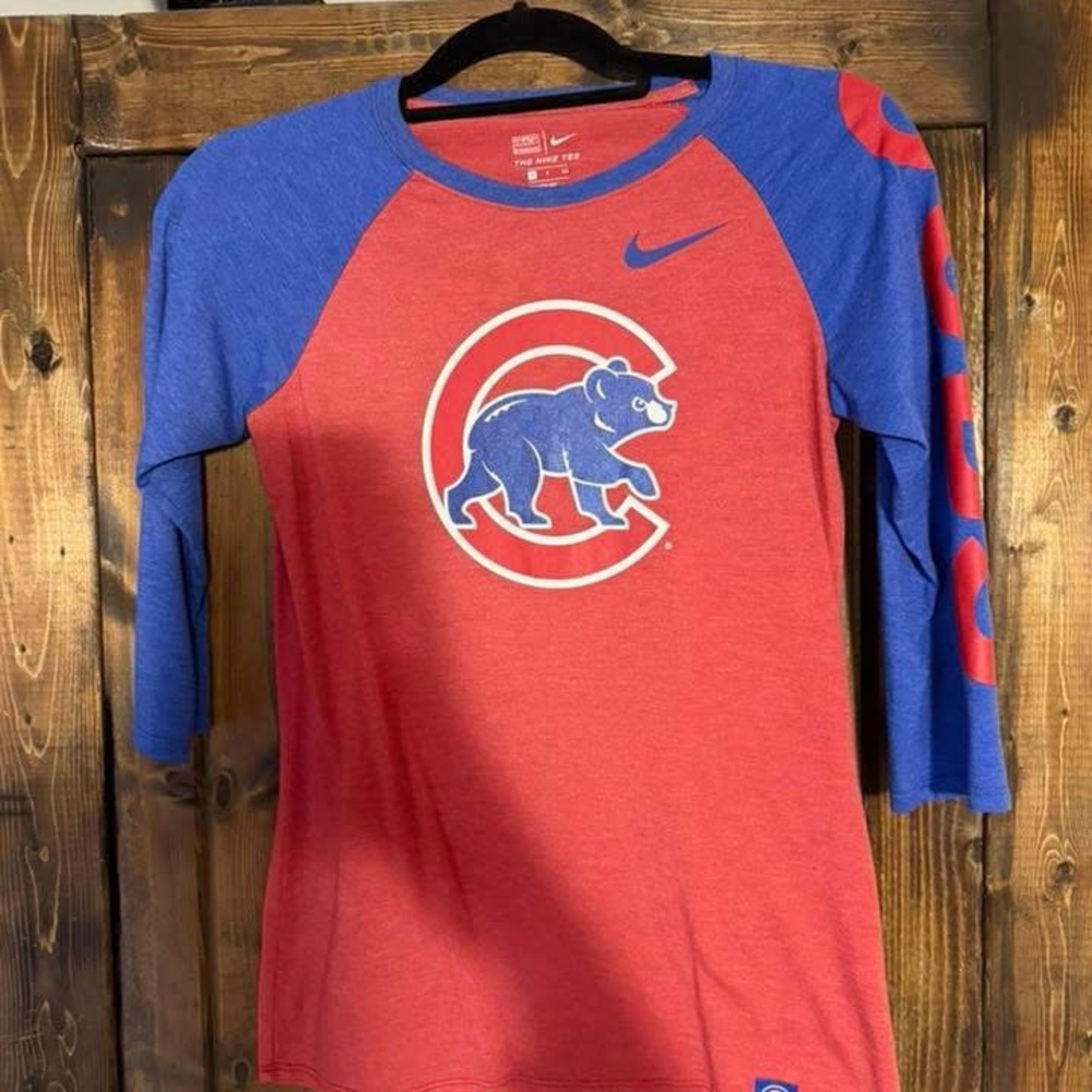 Nike Chicago Cubs 3/4 Length Tee